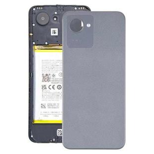 For Realme C30 Original Battery Back Cover(Black)