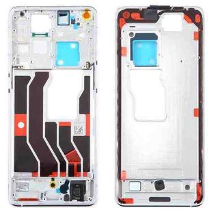 For OPPO Find X3 Original Front Housing LCD Frame Bezel Plate (Silver)