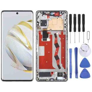 Original LCD Screen For Huawei nova 10 Digitizer Full Assembly with Frame(Silver)