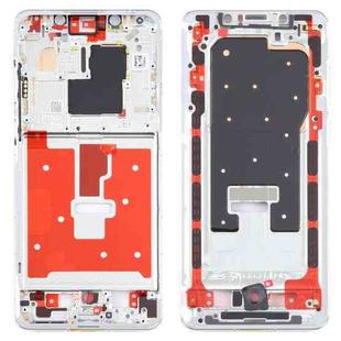For Huawei Mate 50 Pro Front Housing LCD Frame Bezel Plate(Gold)