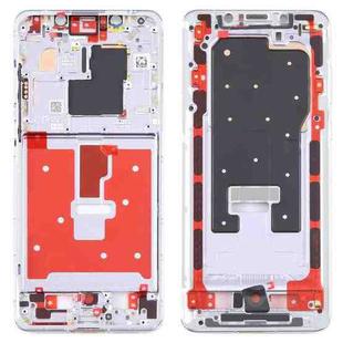 For Huawei Mate 50 Pro Front Housing LCD Frame Bezel Plate(Purple)