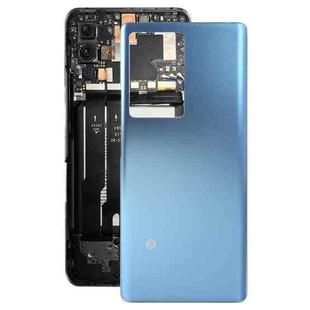 For ZTE Axon 40 Pro Battery Back Cover(Blue)