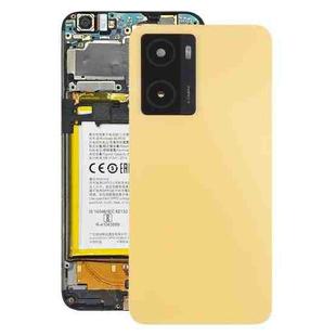 For OPPO A57 4G Original Battery Back Cover with Camera Lens Cover(Gold)