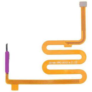 For Infinix Note 10 Pro Original Fingerprint Sensor Flex Cable (Purple)