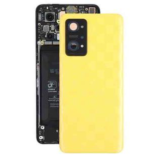 For Realme GT Neo 3T Original Battery Back Cover with Camera Lens Cover(Yellow)