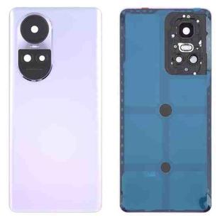 For OPPO Reno10 Pro Global Original Battery Back Cover with Camera Lens Cover(Purple)