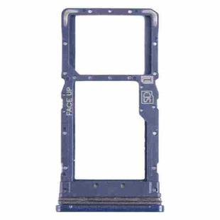 For Motorola Moto G Stylus 2022 SIM Card Tray + Micro SD Card Tray (Blue)
