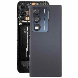 For ZTE Axon 40 Ultra A2023P Battery Back Cover with Camera Lens Cover(Black)