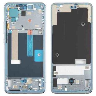 For Nokia X30 Original Front Housing LCD Frame Bezel Plate (Blue)