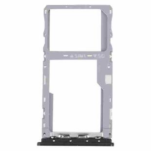 For TCL 20Y Original SIM Card Tray + Micro SD Card Tray (Black)