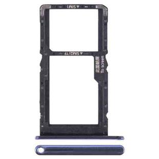 For Huawei Maimang 11 SIM + SIM / Micro SD Card Tray (Blue)
