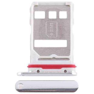 For Huawei Mate 50 Pro SIM Card Tray (Silver)