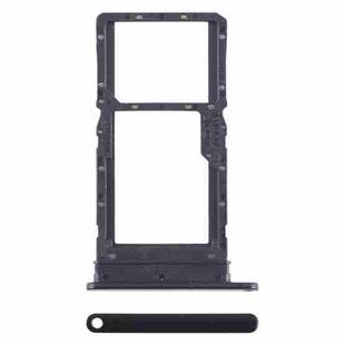 For Honor Play6T SIM + SIM / Micro SD Card Tray (Black)