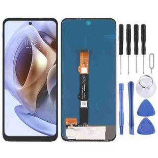 AMOLED Material  LCD Screen and Digitizer Full Assembly For Motorola Moto G42