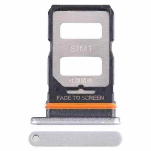 For Xiaomi Redmi Note 12 Pro+ 5G SIM Card Tray + SIM Card Tray (Silver)