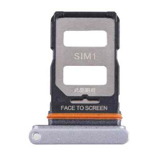 For Xiaomi Redmi Note 12T Pro SIM Card Tray + SIM Card Tray (Silver)