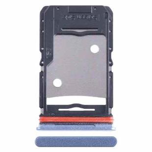 For Infinix Note 12 Pro 4G SIM Card Tray + SIM Card Tray + Micro SD Card Tray (Blue)