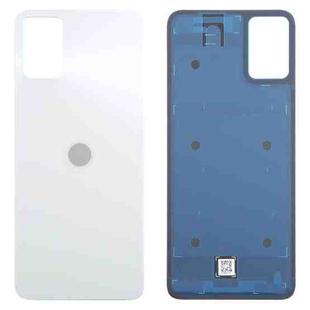 For Motorola Moto E22 Original Battery Back Cover(White)