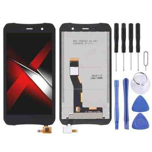 Original LCD Screen for Doogee S35 with Digitizer Full Assembly (Black)
