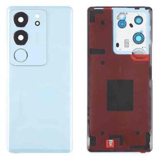 For vivo V29 Pro Original Battery Back Cover with Camera Lens Cover(Blue)