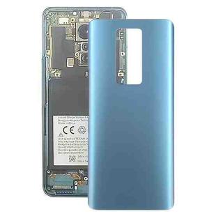 For Tecno Phantom X AC8 Original Battery Back Cover(Blue)