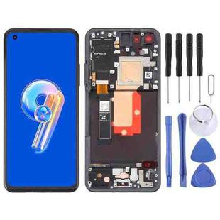 For Asus Zenfone 9 9Z AI2202 Original LCD Screen Digitizer Full Assembly with Frame (Black)