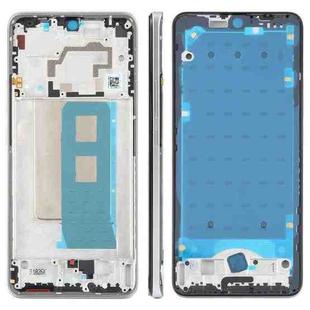 For Xiaomi Poco F5 Pro Original Front Housing LCD Frame Bezel Plate (Silver)