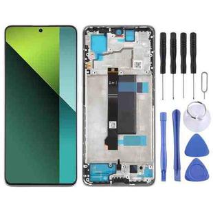 For Xiaomi Redmi Note 13 Pro 5G Original AMOLED Material LCD Screen Digitizer Full Assembly with Frame (Purple)
