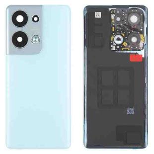 For OPPO Reno9 Pro+ Original Battery Back Cover with Camera Lens Cover(Blue)