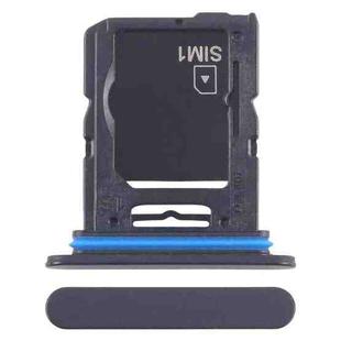 For Sony Xperia 10 V Original SIM Card Tray + Micro SD Card Tray (Black)