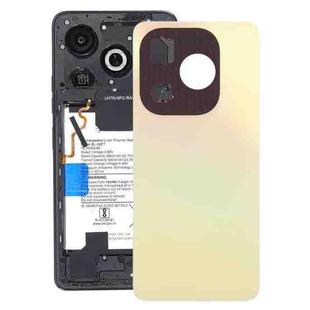 For Infinix Smart 8 Pro Original Battery Back Cover(Gold)