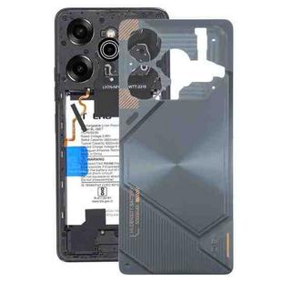 For Tecno Pova 6 Pro Original Battery Back Cover(Black)