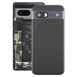 For Google Pixel 8a Original Battery Back Cover with Camera Lens Cover(Black)