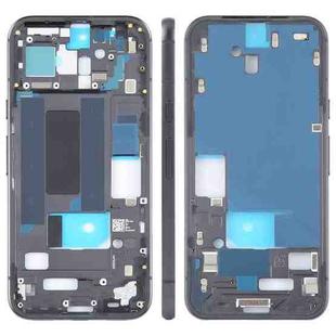 For Google Pixel 8a Original Middle Frame Bezel Plate (Black)