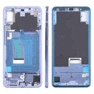 For HTC U19e Original Front Housing LCD Frame Bezel Plate (Blue)