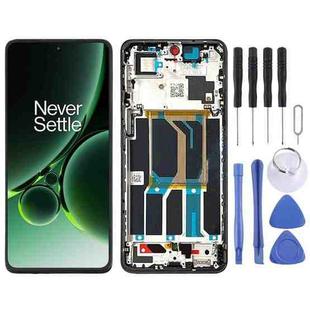 For OnePlus Nord 3 CPH2491 CPH2493 AMOLED Original LCD Screen Digitizer Full Assembly with Frame (Black)