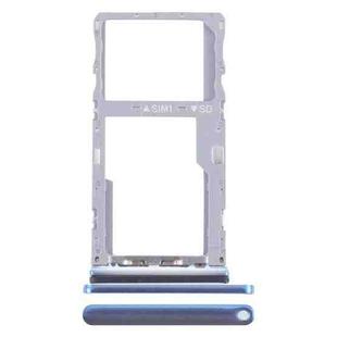 For TCL NXTPAPER S8 9288A 9288M SIM Card Tray + Micro SD Card Tray (Baby Blue)