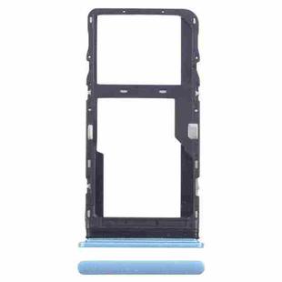 For TCL 20L / 20 Lite Original SIM Card Tray + Micro SD Card Tray (Blue)