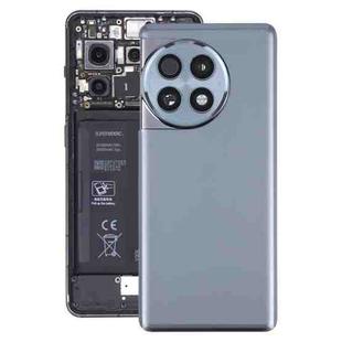 For OnePlus Ace 2 Pro PJA110 Original Glass Battery Back Cover with Camera Lens(Grey)