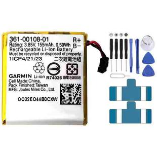 155mAh 361-00108-01 Battery Replacement For Garmin Vivoactive 3 / Vivoactive 3 Music