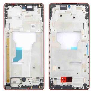 For Motorola Moto G Stylus 5G 2024 Original Front Housing LCD Frame Bezel Plate (Red)