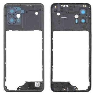 For Motorola Moto G13 Original Middle Frame Bezel Plate (Black)