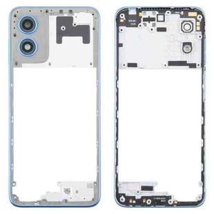 For Motorola Moto G Play 2024 Original Middle Frame Bezel Plate (Blue)