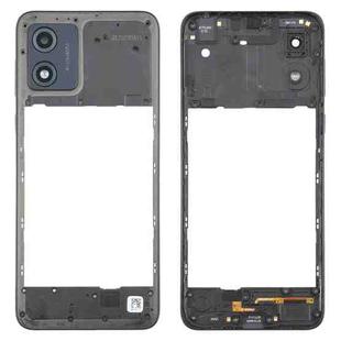 For Motorola Moto E13 Original Middle Frame Bezel Plate (Black)