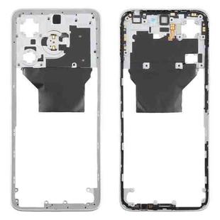 For Xiaomi Redmi Note 13R Original Middle Frame Bezel Plate (Silver)