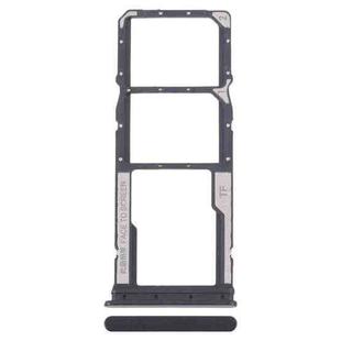 For Xiaomi Poco M6 Original SIM Card Tray + SIM Card Tray + Micro SD Card Tray (Black)