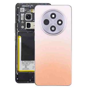 For OPPO Reno12 F Original Battery Back Cover with Middle Frame(Orange)