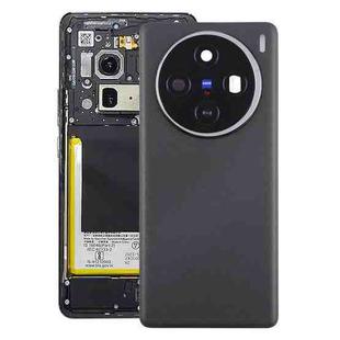 For vivo X100 Battery Back Cover with Camera Lens Cover(Black)