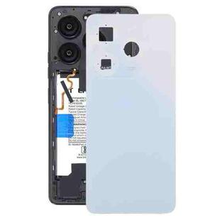 For Tecno Spark Go 2024 Original Battery Back Cover(White)