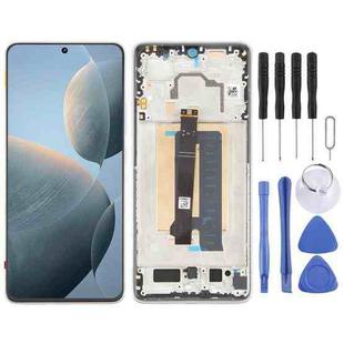 For Xiaomi Redmi K70E Original LCD Screen Digitizer Full Assembly with Frame (White)